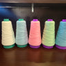 300 Yard Waste Yarn Cone Multi Color